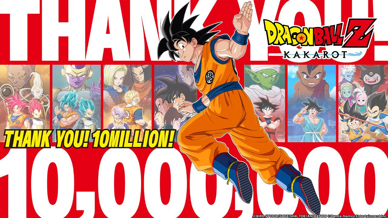 DRAGON BALL Z: KAKAROT 10 million sales
