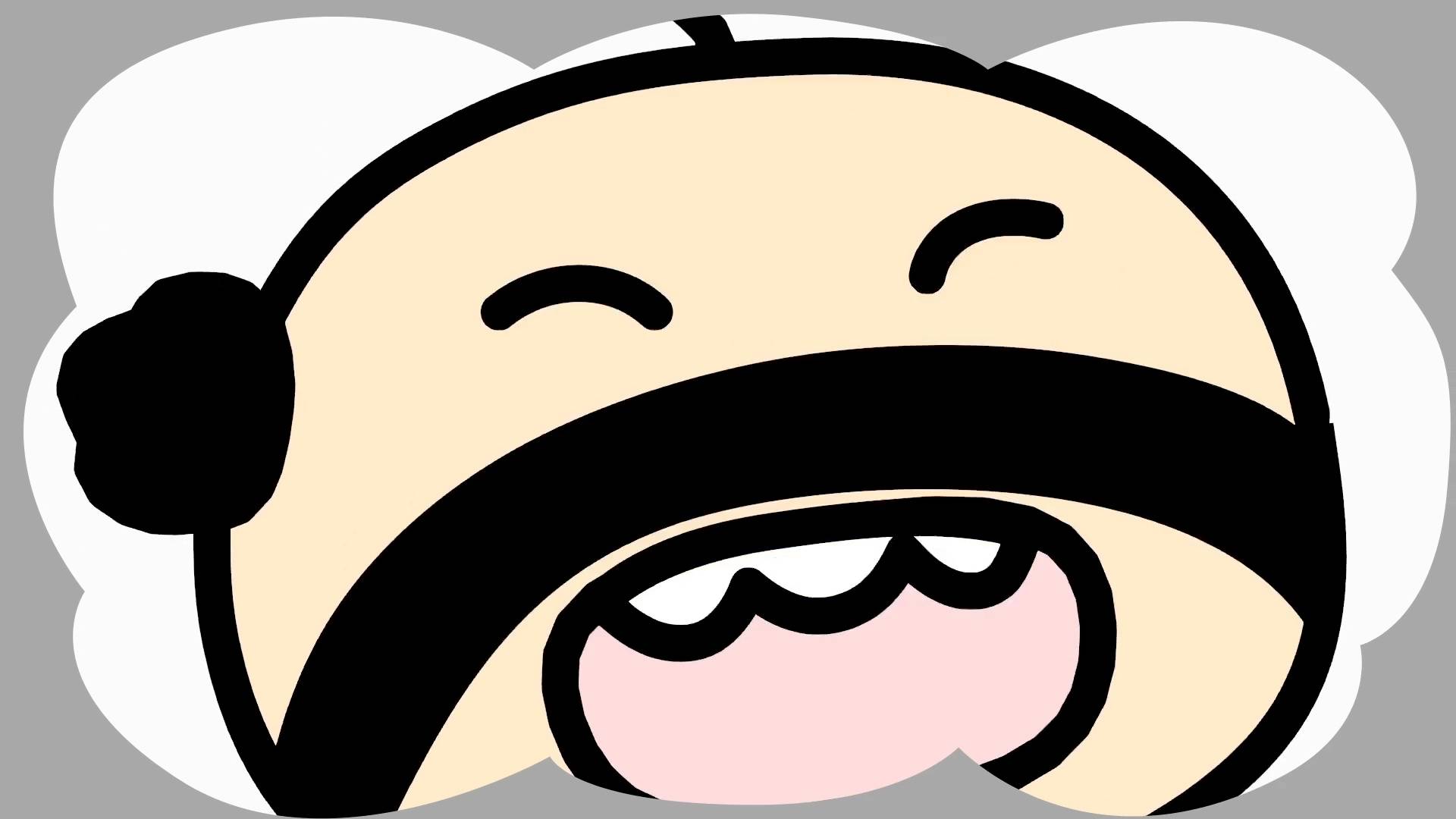 Happy laughing Tamagotchi character close-up - Tama Animation Episode 3 thumbnail YouTube series