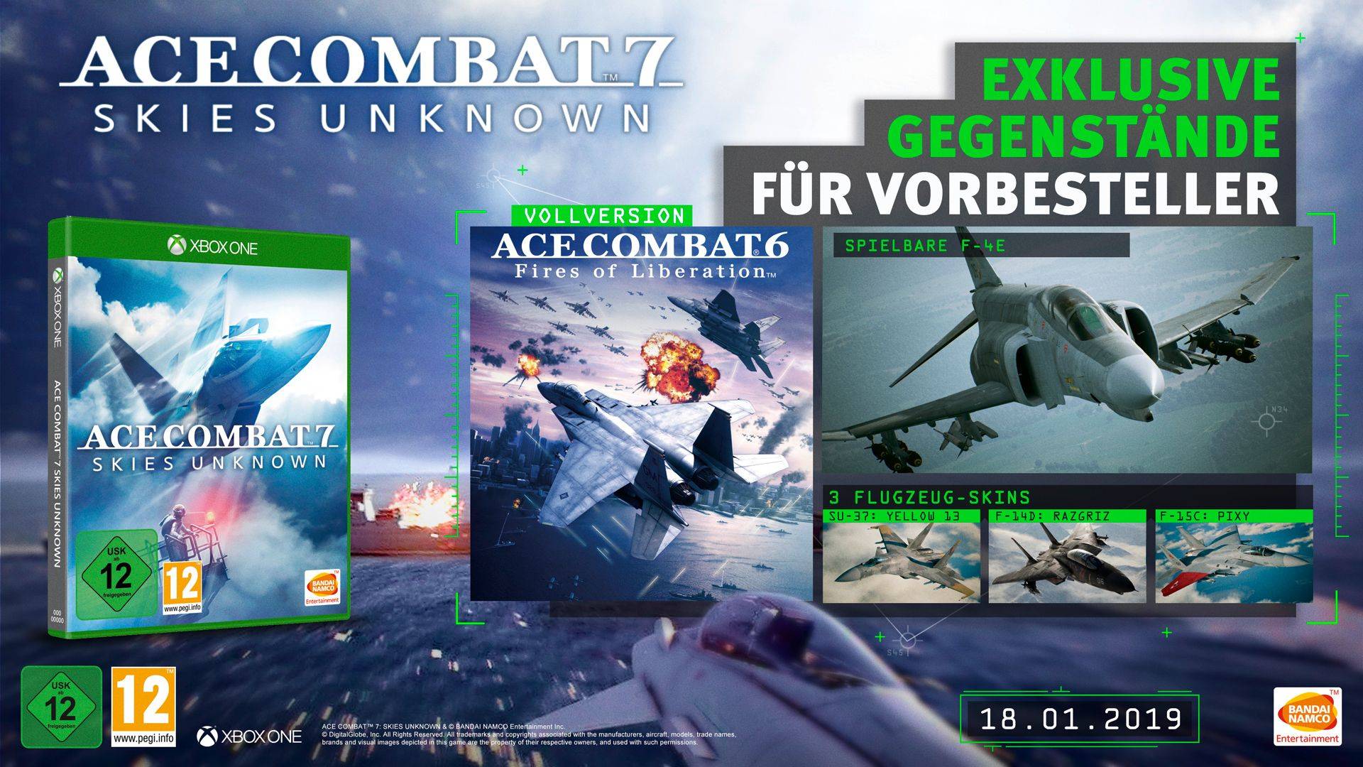Ace Combat 7 - Preorder Offer X1