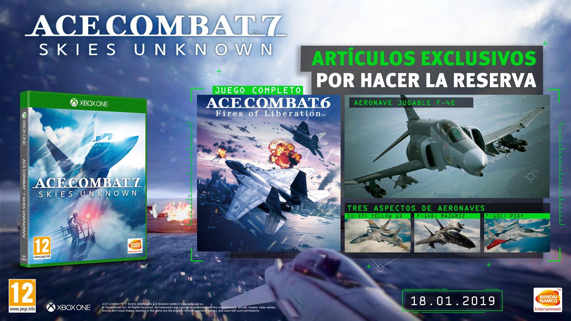 Ace Combat 7 - Preorder Offer X1