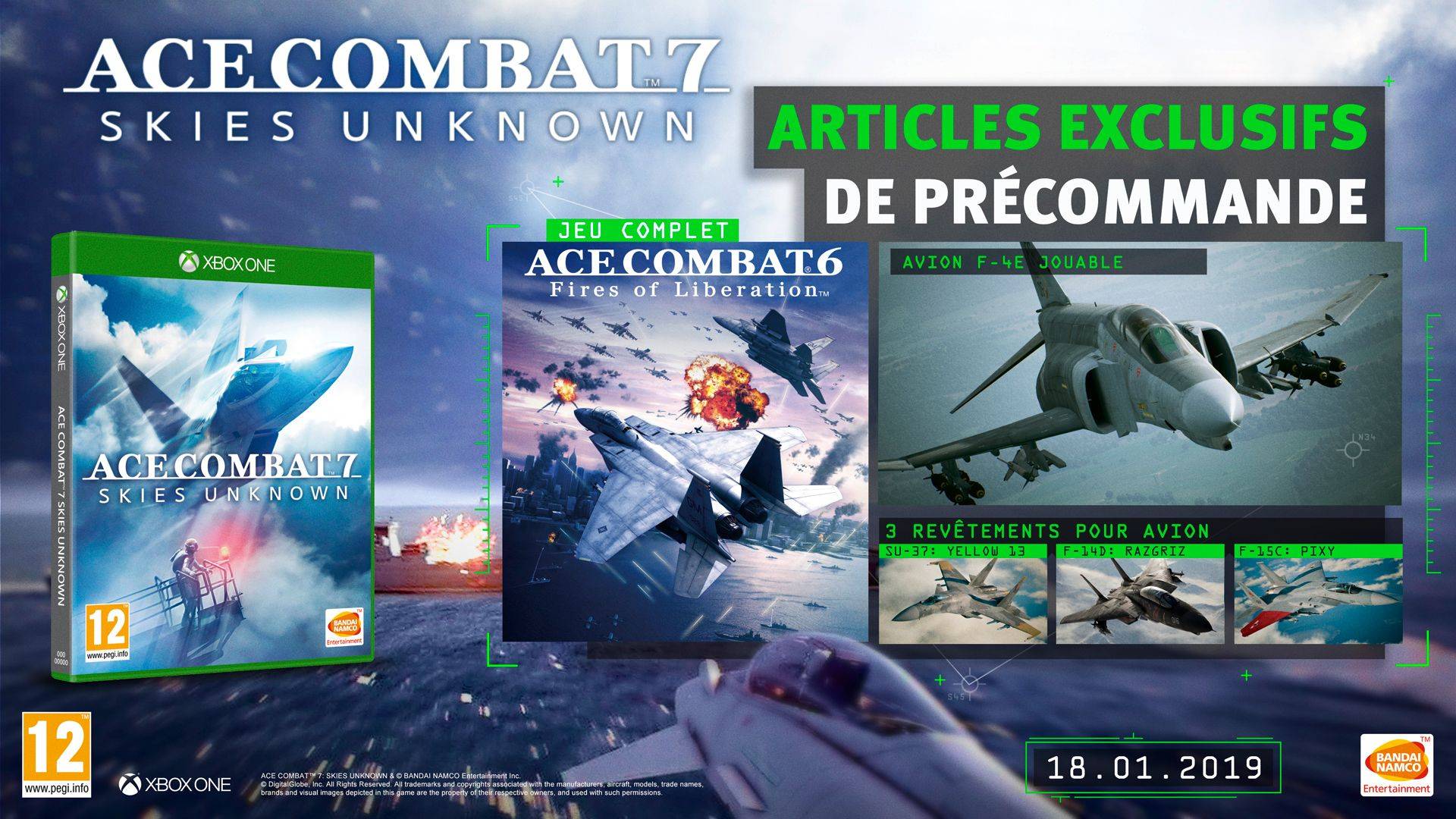 Ace Combat 7 - Preorder Offer X1