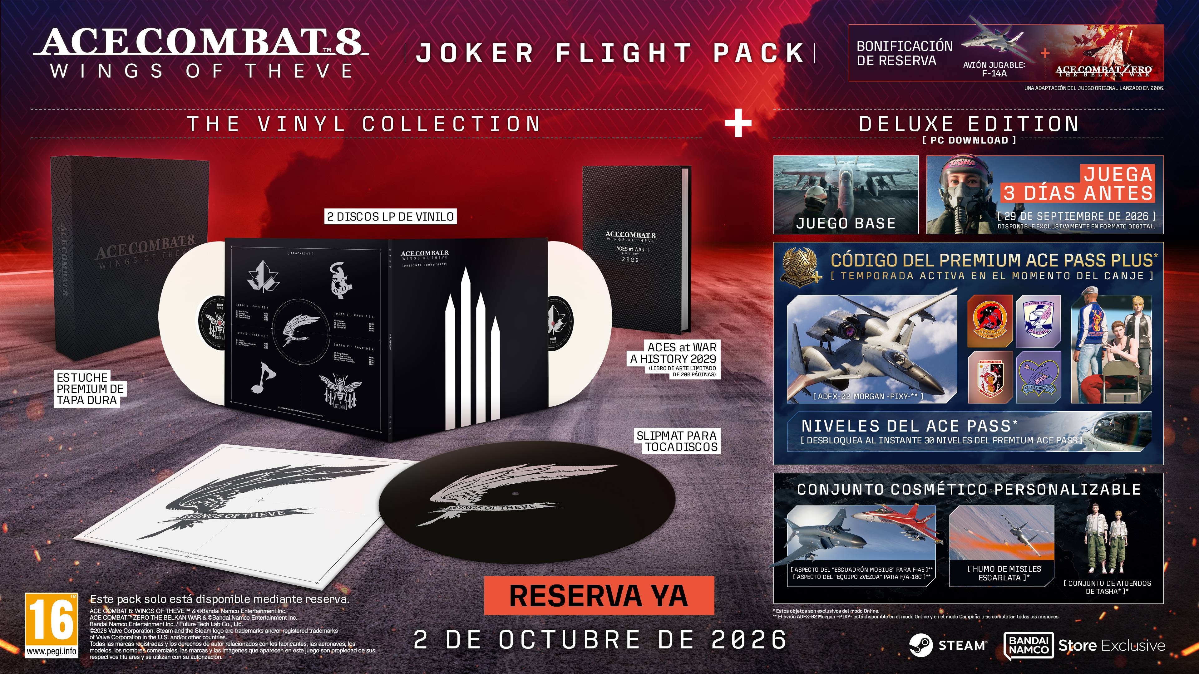 Ace combat 8 - Joker flight pack