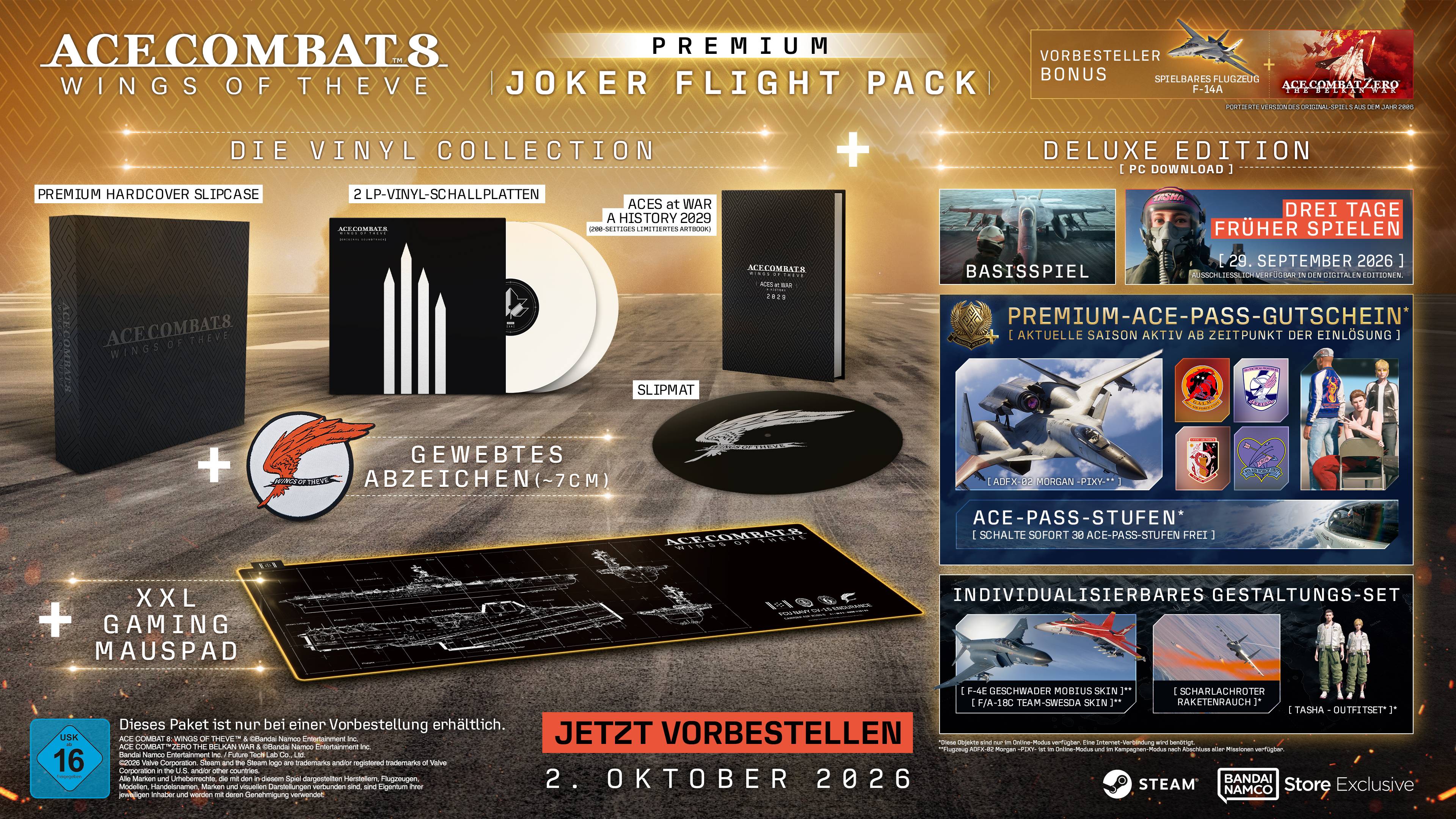 Ace Combat 8 - Premium Joker Flight pack