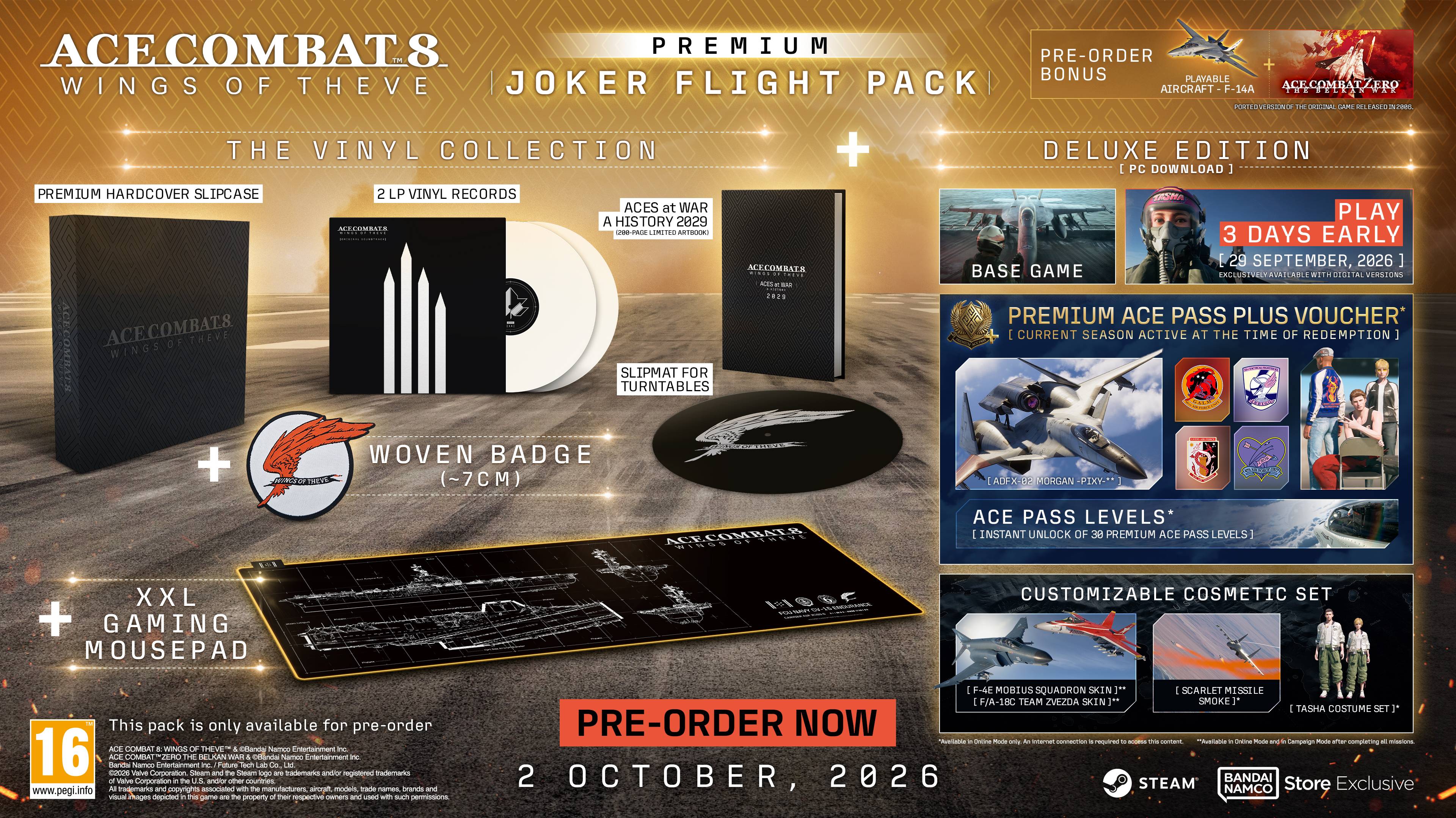 Ace Combat 8 - Premium Joker Flight pack