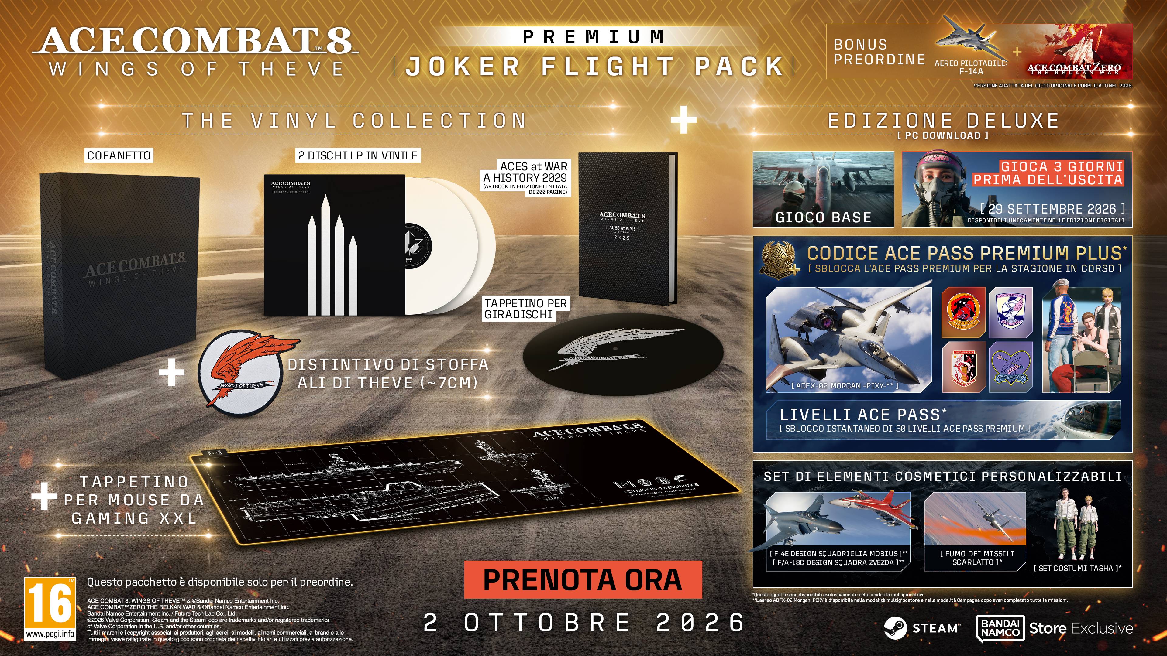 Ace Combat 8 - Premium Joker Flight pack