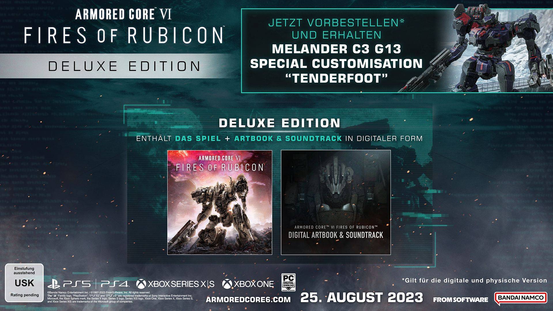 Armored Core VI: Fires Of Rubicon - Digital Deluxe Edition