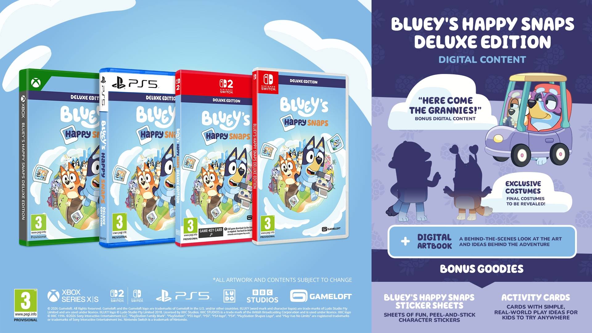 BLUEY’S HAPPY SNAPS - Deluxe Edition