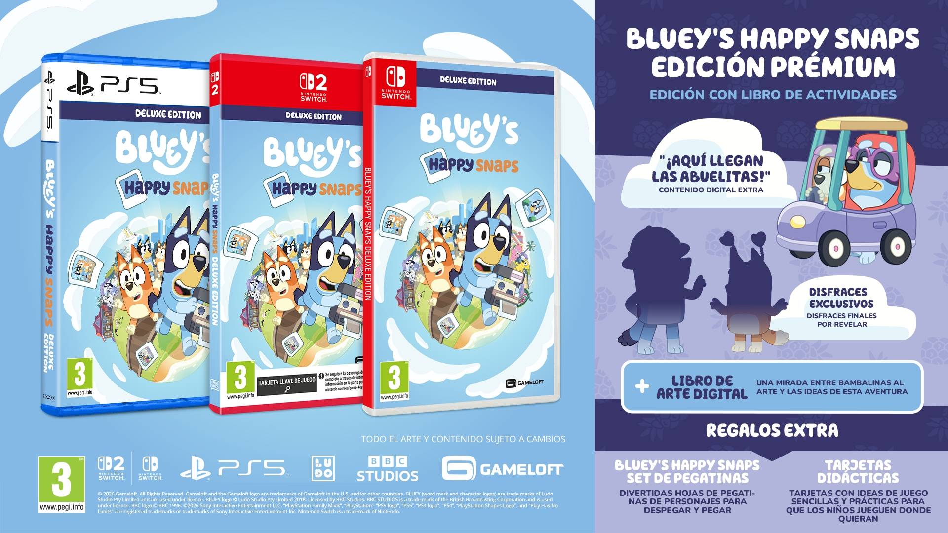 BLUEY’S HAPPY SNAPS - Deluxe Edition