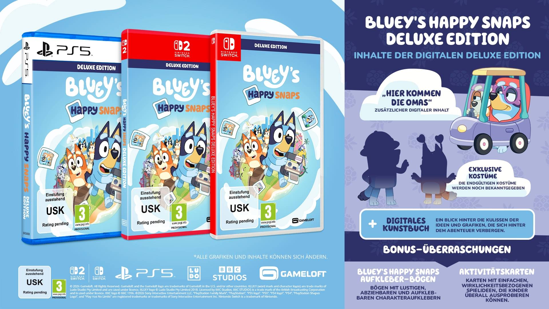 BLUEY’S HAPPY SNAPS - Deluxe Edition