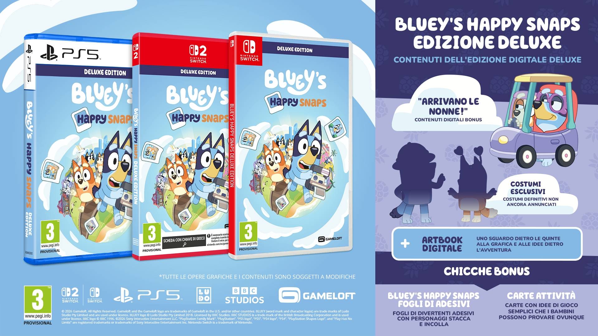 BLUEY’S HAPPY SNAPS - Deluxe Edition
