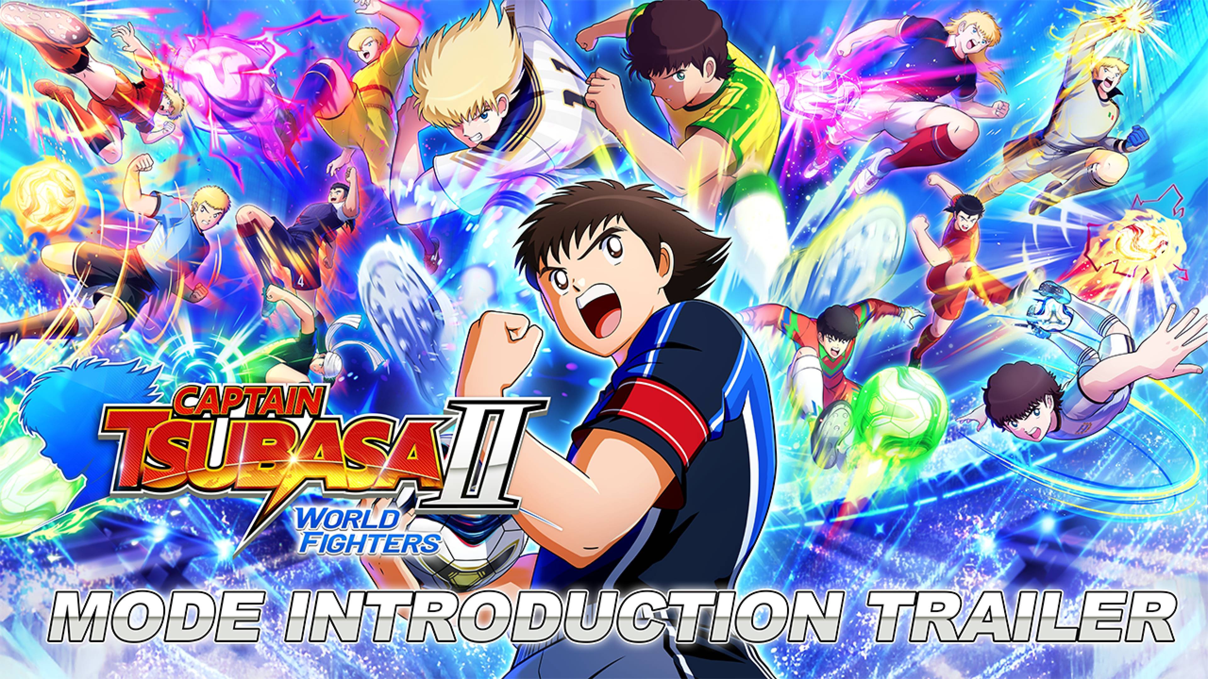 Visuel officiel de la bande-annonce présentant les modes de Captain Tsubasa 2: World Fighters