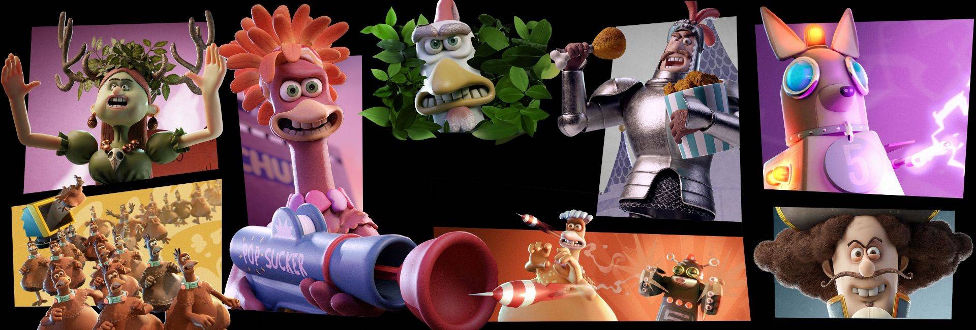 CHICKEN RUN – EGGSTRACTION Key Art