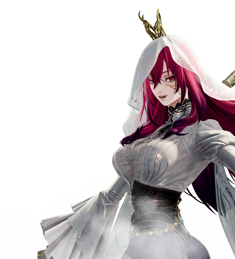 Liv Voda DLC Mask of Idris - Code Vein II
