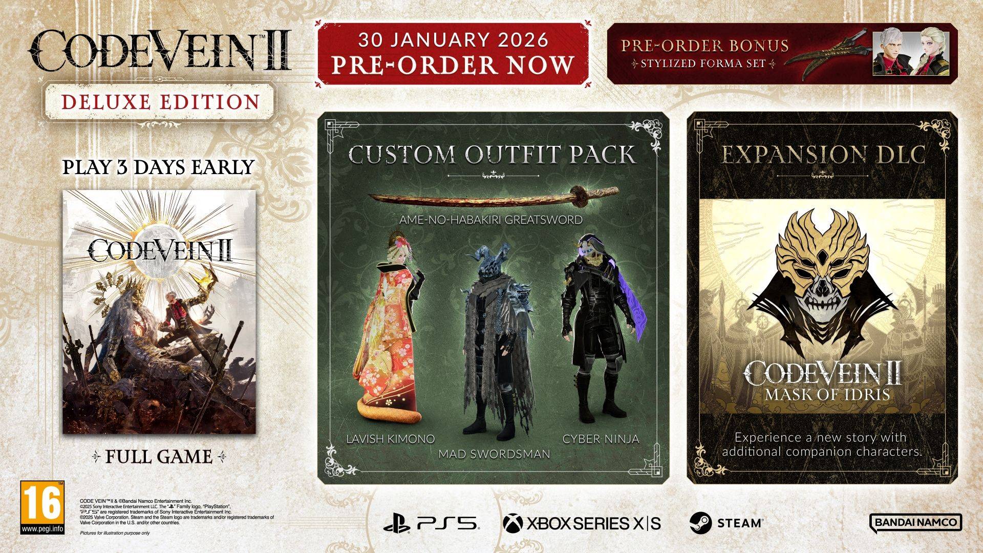 Code Vein II - DELUXE EDITION