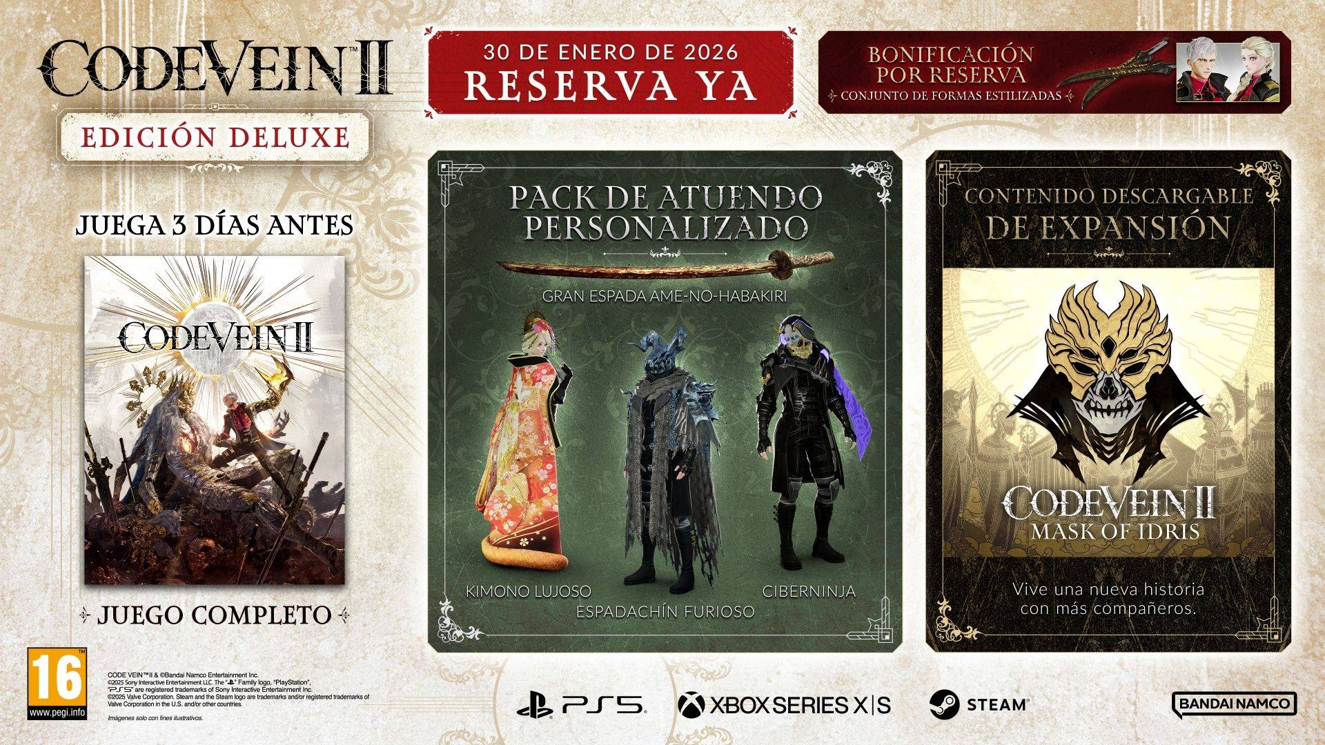 Code Vein II - DELUXE EDITION