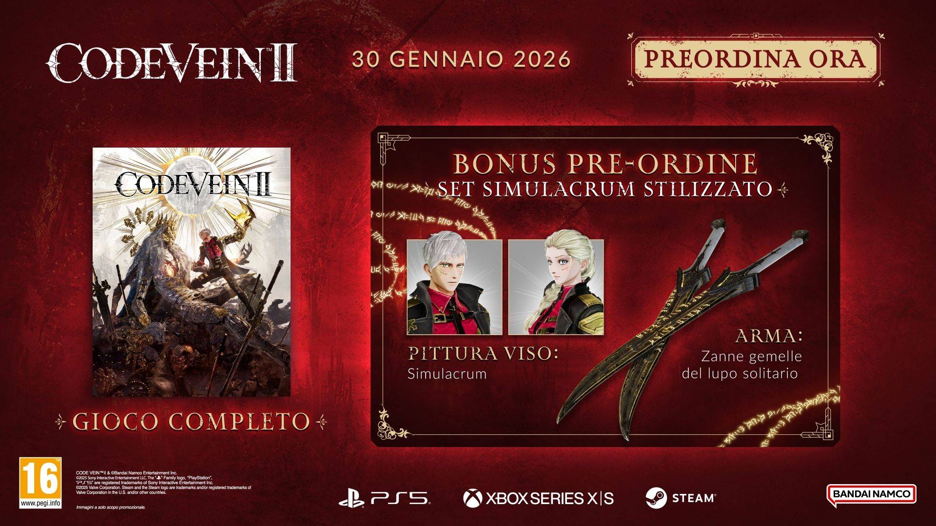 Code Vein II - STANDARD EDITION