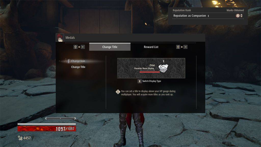 Code Vein Reward Emblem