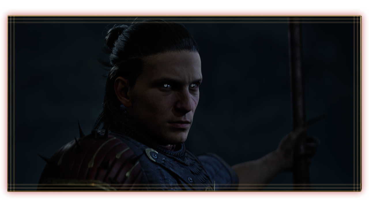 Close-up of Coen in The Blood of Dawnwalker