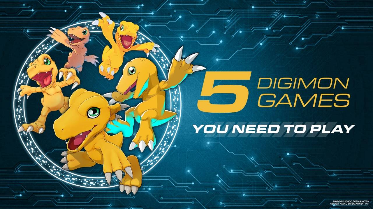 5 Digimon Games You Need to Play Thumbnail