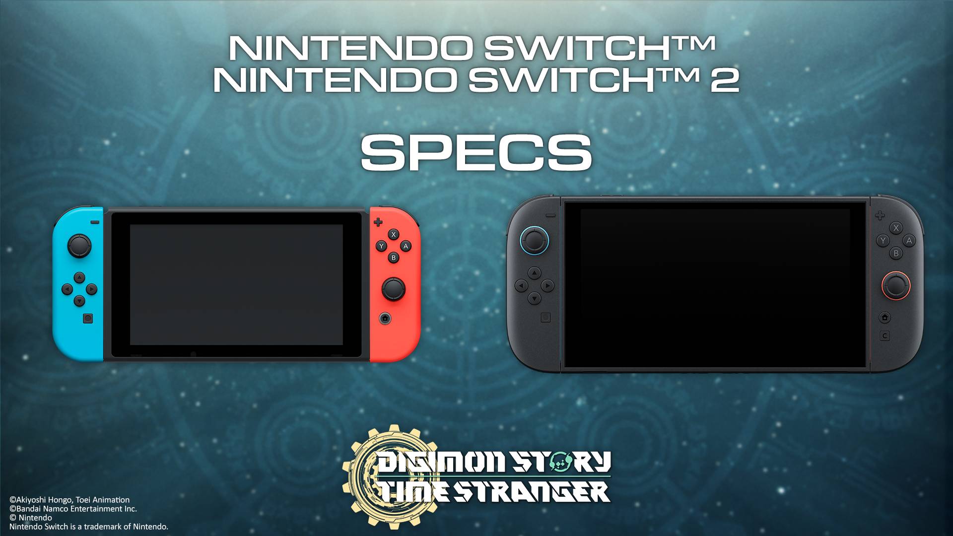 DIGIMON STORY TIME STRANGER - Nintendo Switch™ & Nintendo Switch™ 2 Specs