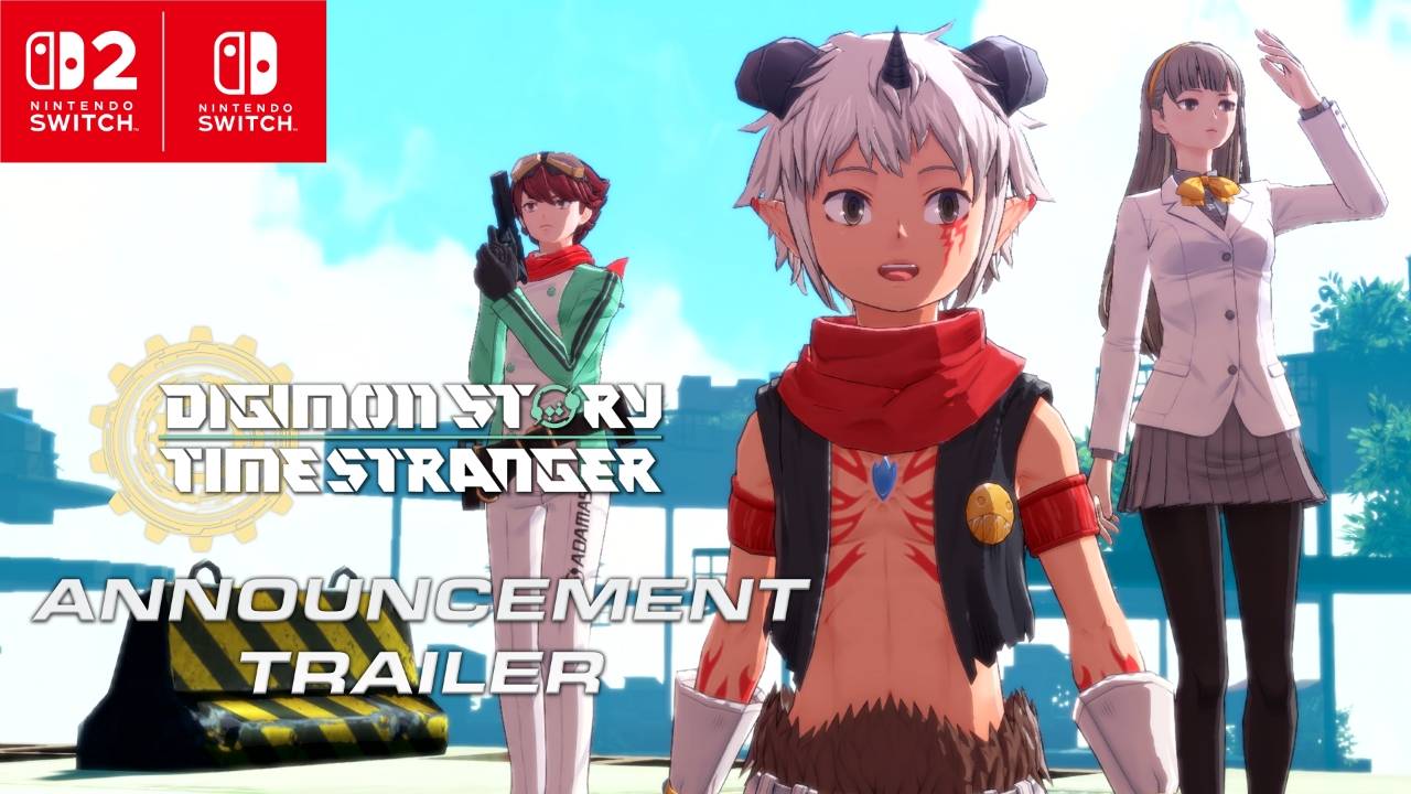 DIGIMON STORY TIME STRANGER arrives on NINTENDO SWITCH and