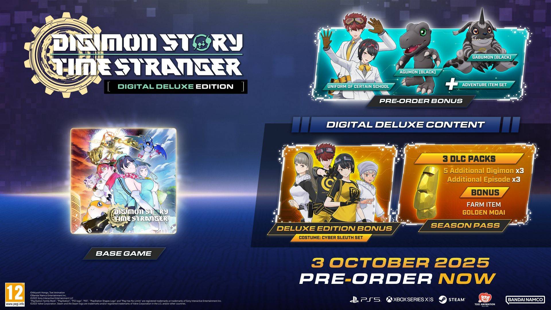 DIGIMON STORY TIME STRANGER - Deluxe Edition