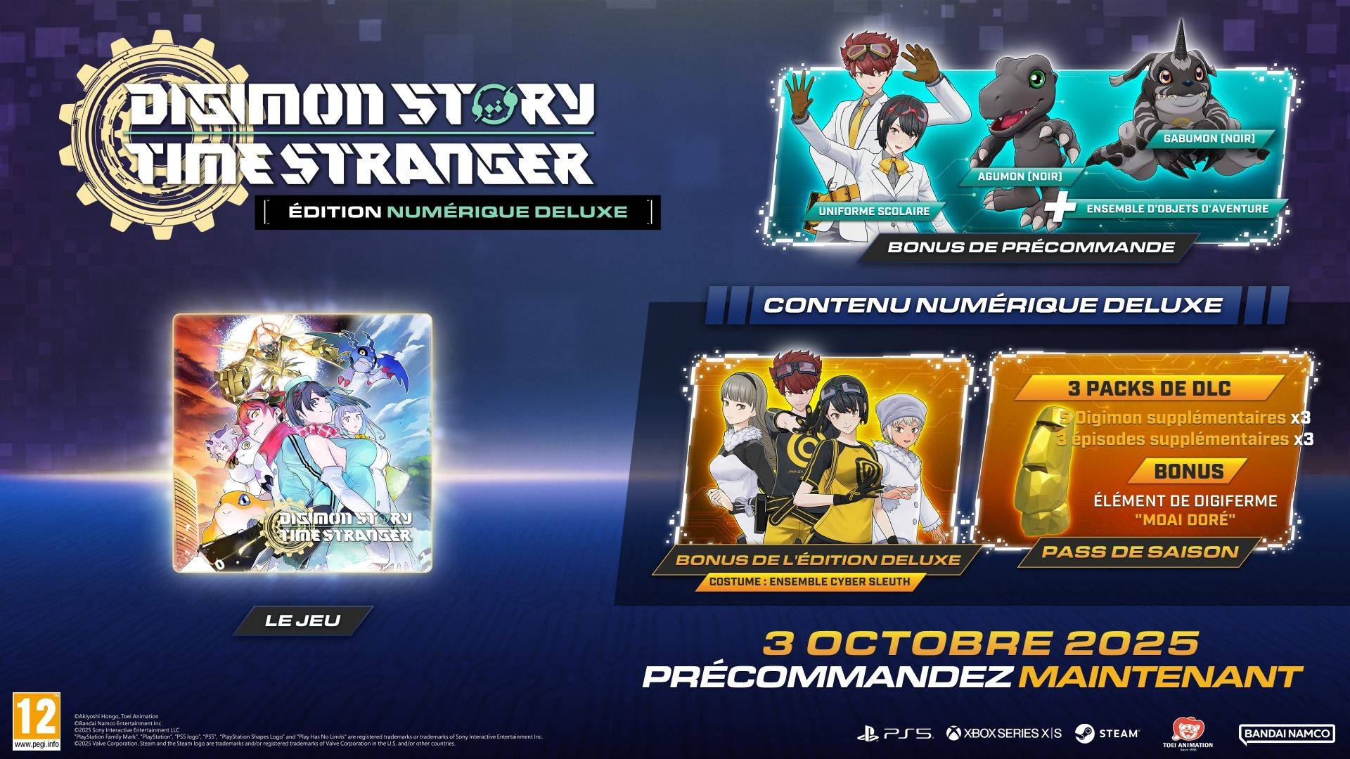 DIGIMON STORY TIME STRANGER - Deluxe Edition