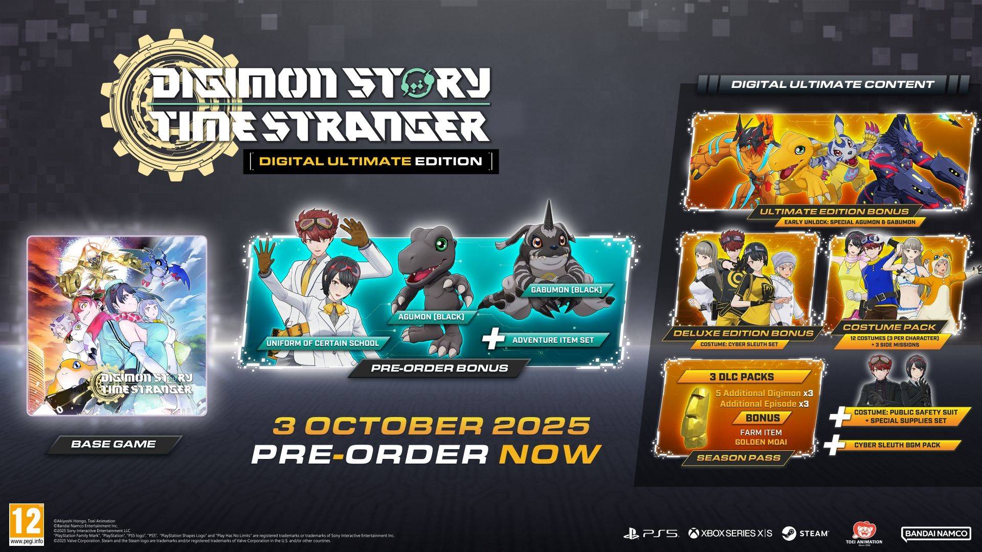 DIGIMON STORY TIME STRANGER - Ultimate Edition