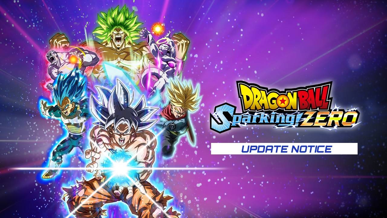 DRAGON BALL: Sparking! ZERO - Update Notice (August 7, 2026)