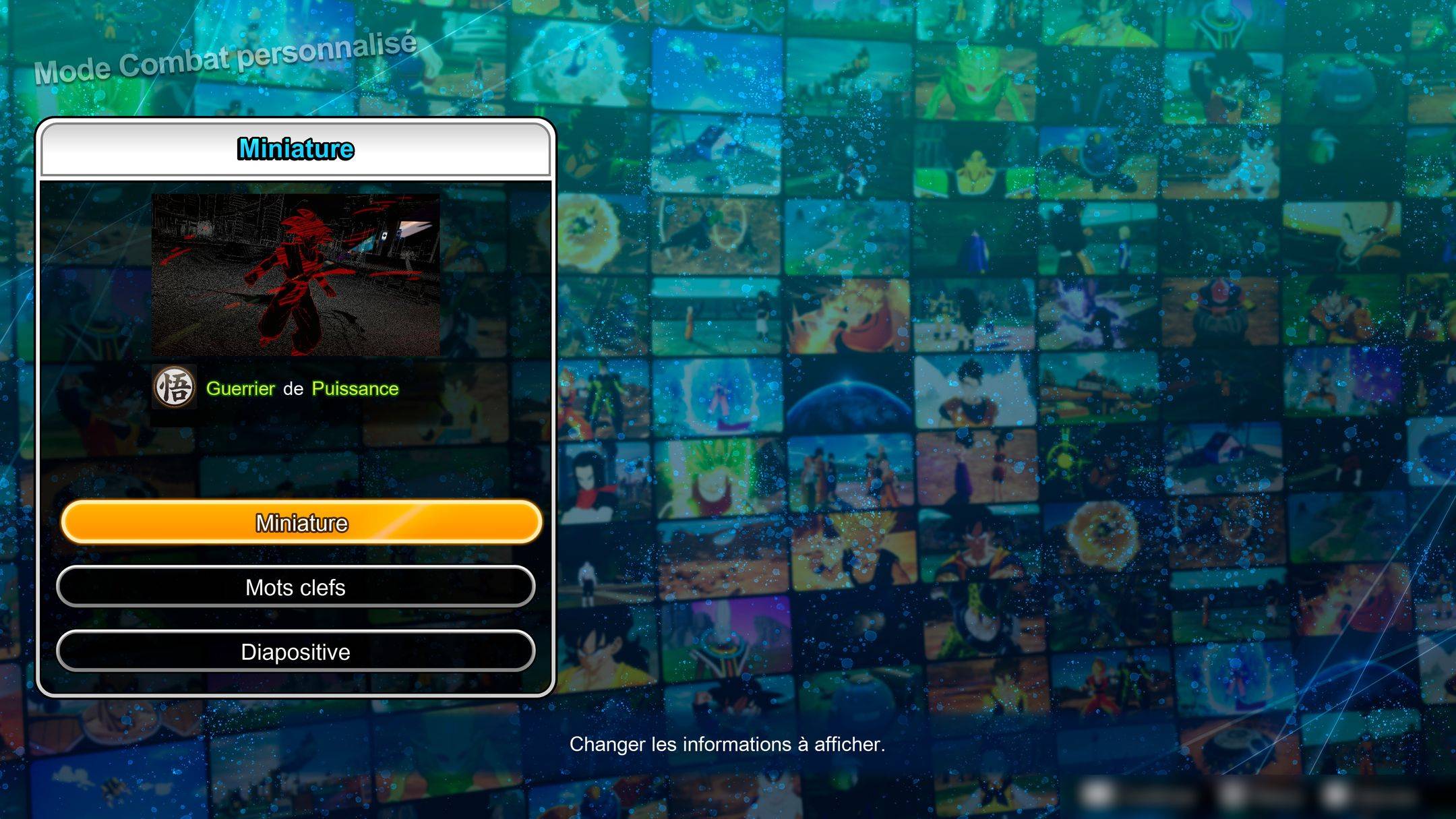 DBSZ Custom Battle Table of Final