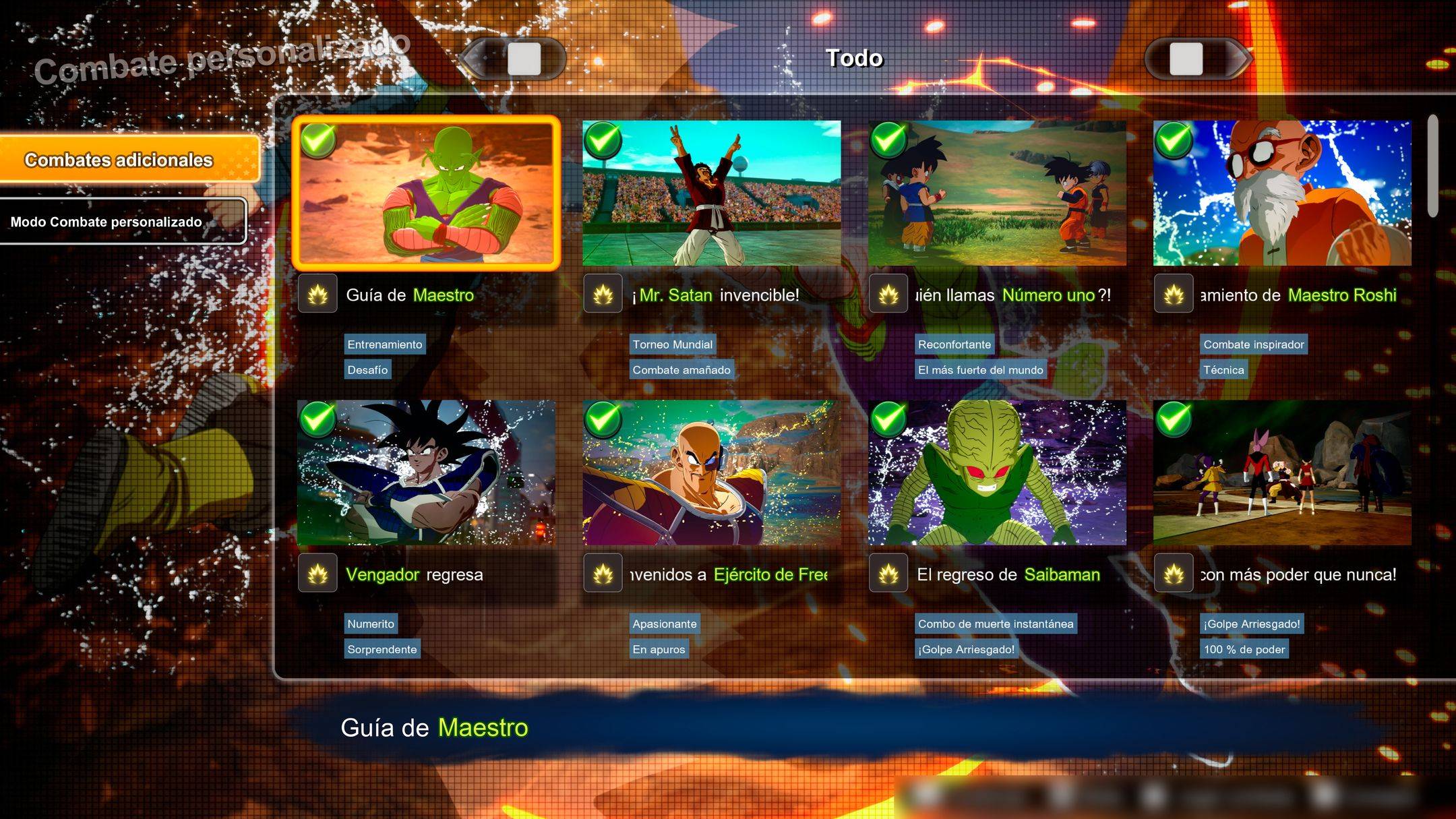 DBSZ Custom Battle