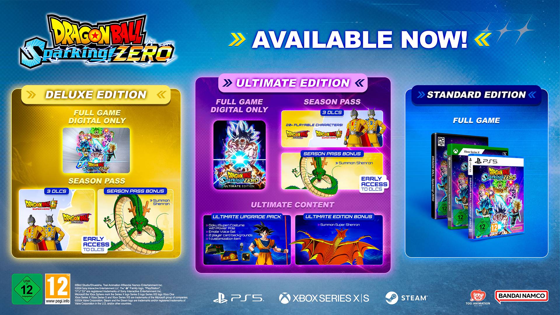 Dragon Ball Sparking Zero – Édition Collector PS5, Neuf 2024