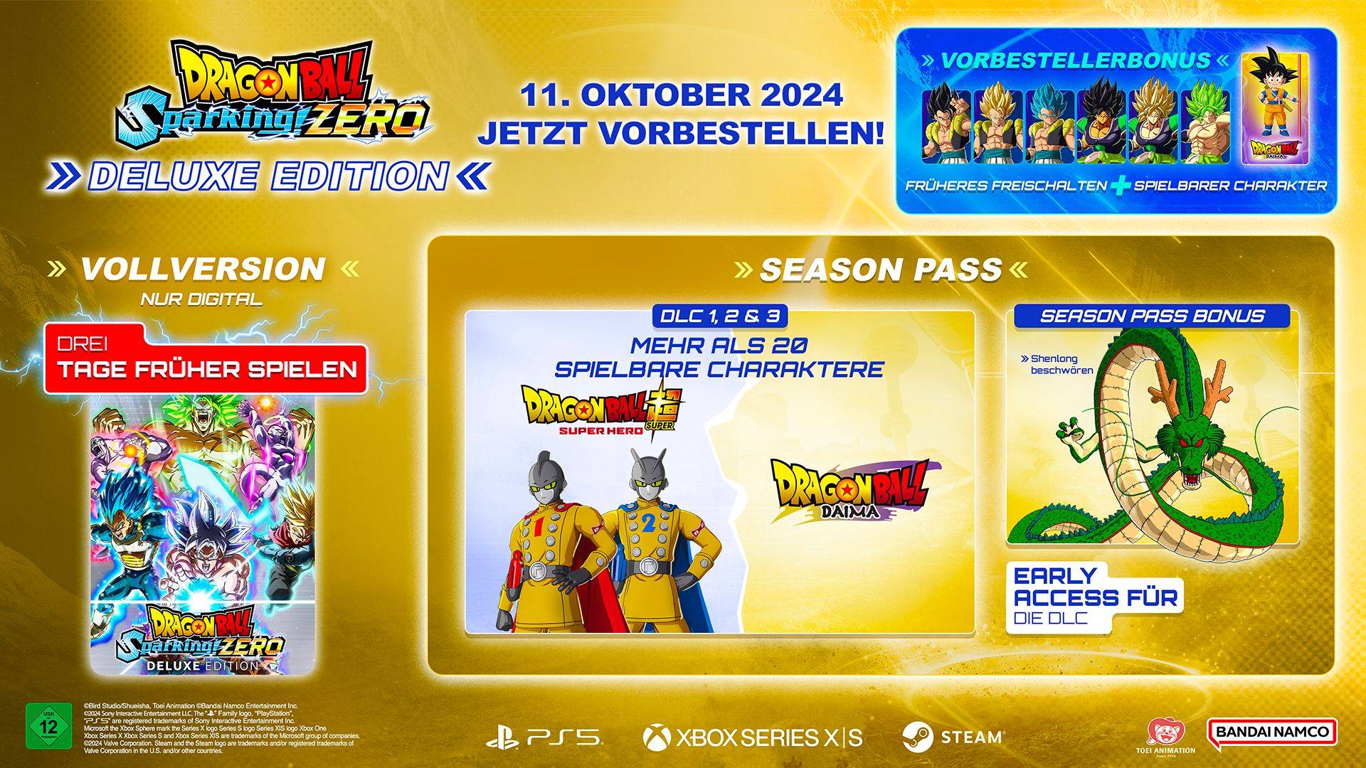 DRAGON BALL: SPARKING! ZERO - Deluxe Edition