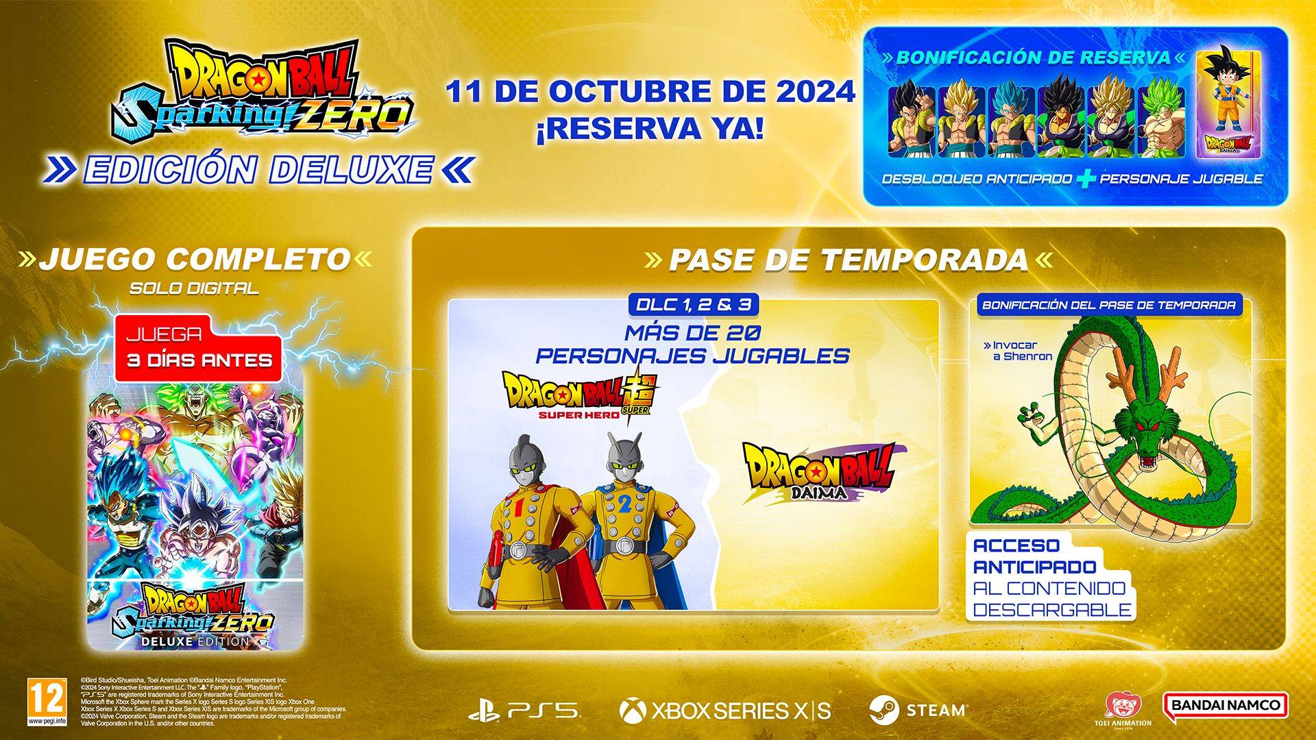 DRAGON BALL: SPARKING! ZERO - Deluxe Edition