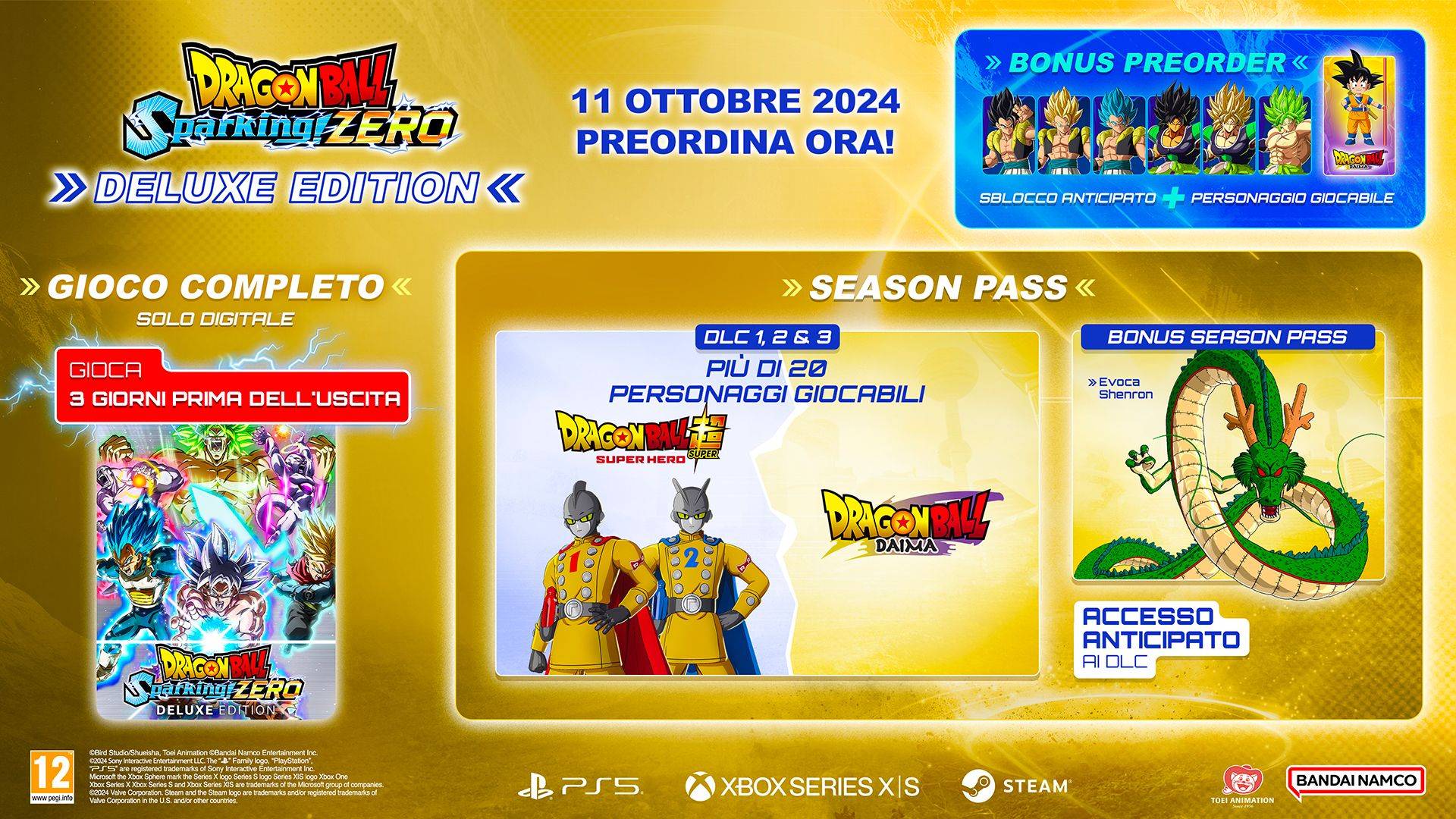 DRAGON BALL: SPARKING! ZERO - Deluxe Edition