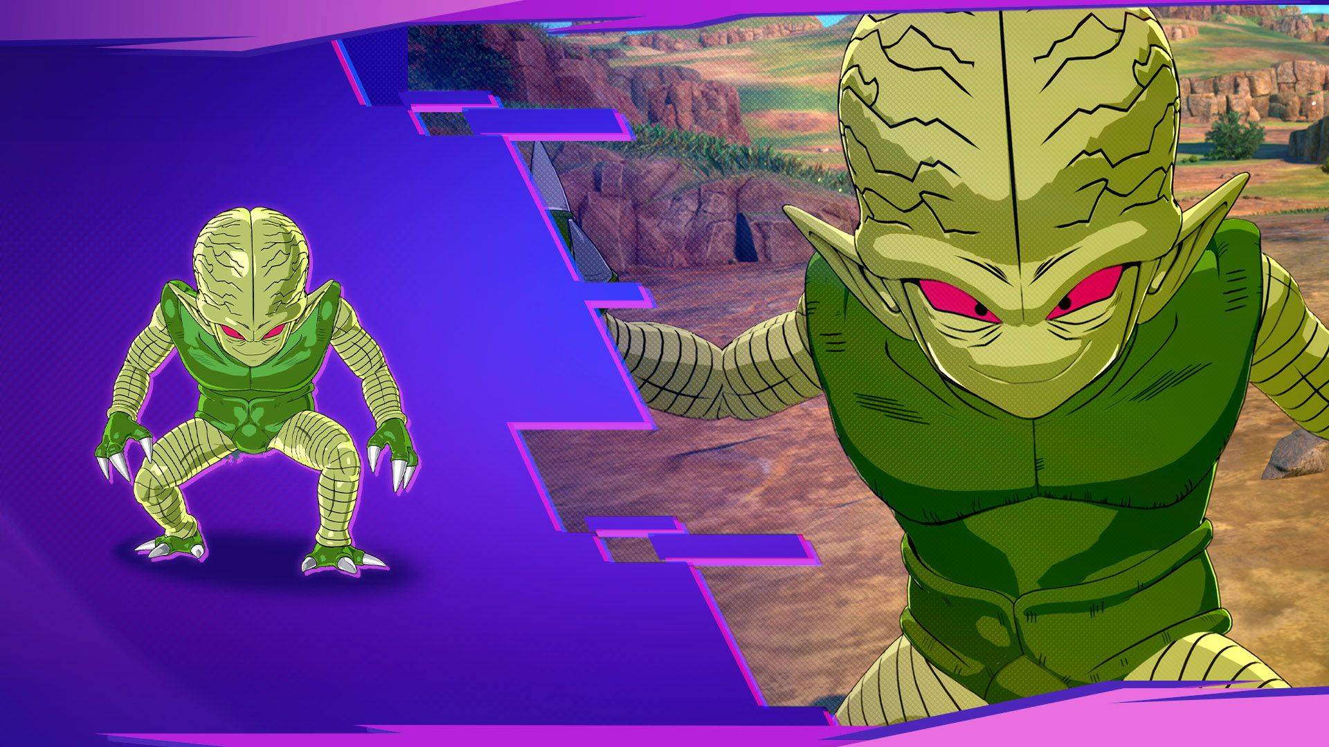 dragon ball sparking zero character art render saibaman