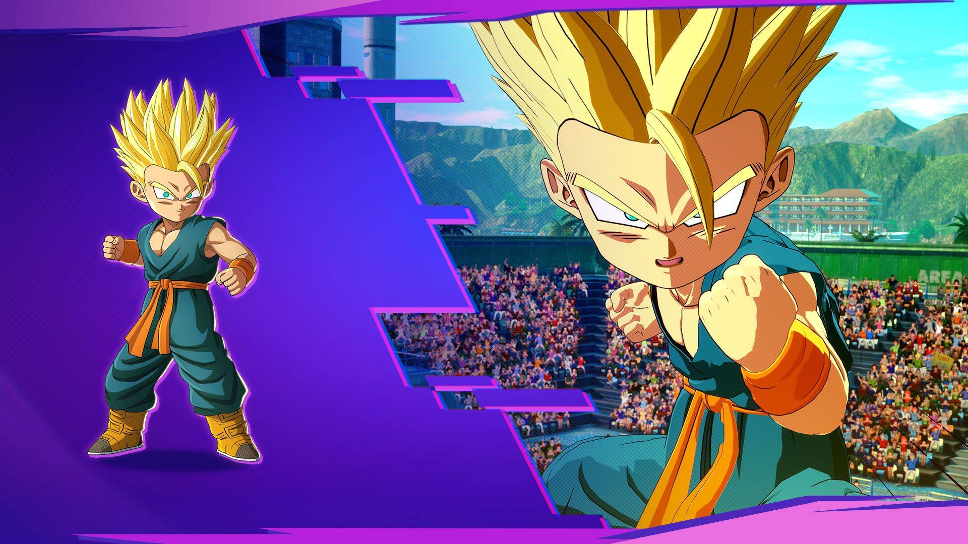 Kid Trunks — Super Saiyan Dragon Ball: Sparking! ZERO fighter artwork