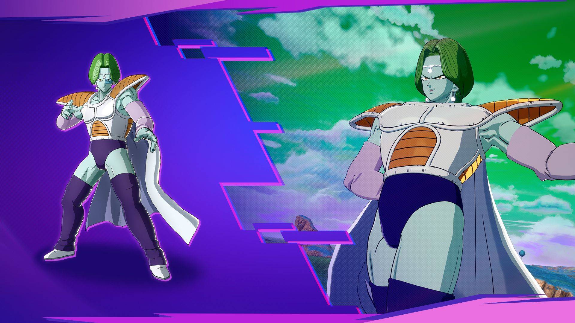 dragon ball sparking zero character art render zarbon