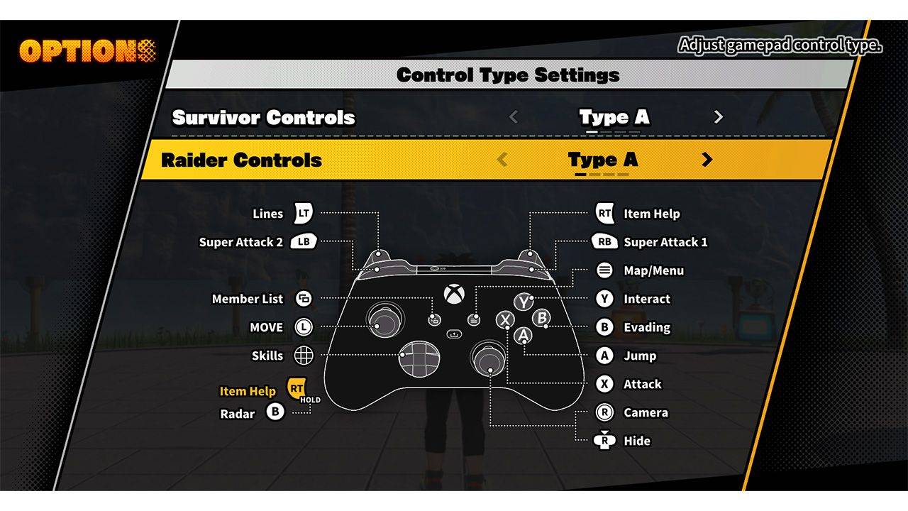 raider_XBOX_controls