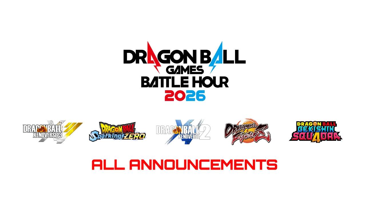 DRAGON BALL Games Battle Hour 2026: DRAGON BALL XENOVERSE 3