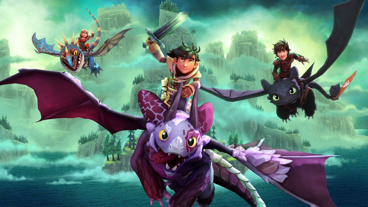 Outright Games y Universal Games anuncian el videojuego Dreamworks Dragons Dawn of New Riders