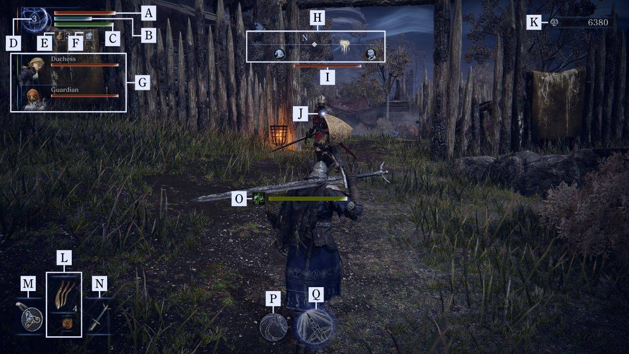 ER NIGHTREIGN GAME SCREEN