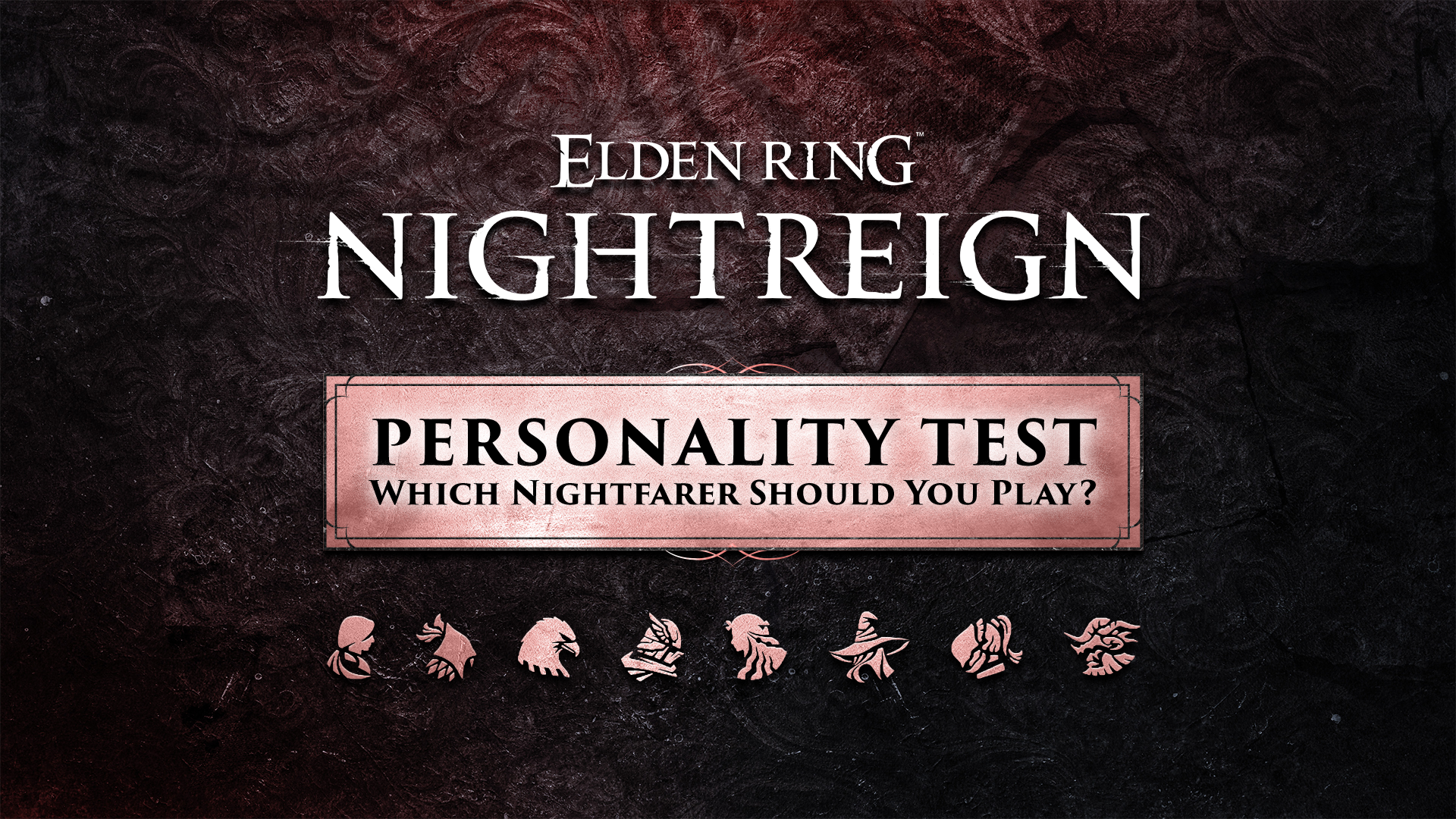 Elden Ring Nightreign Personality Test