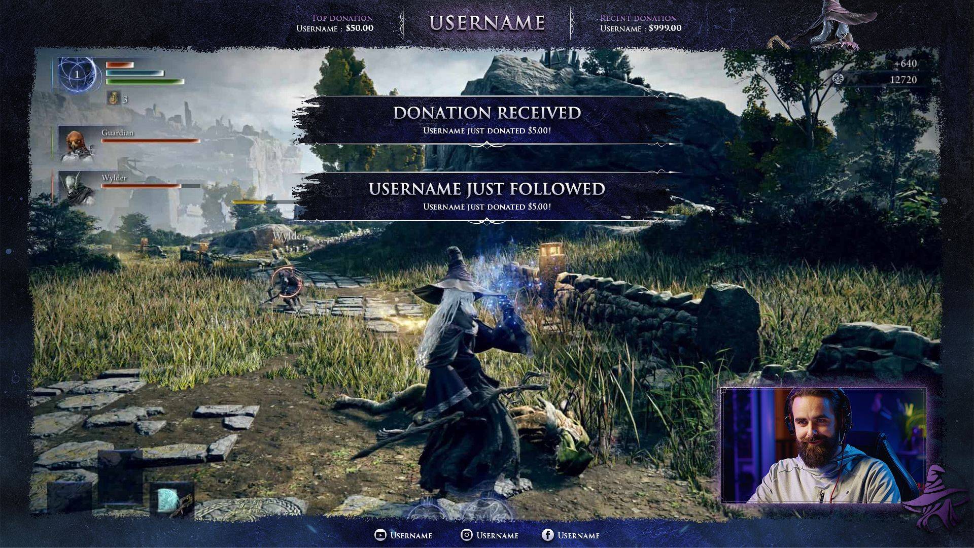Recluse Twitch Overlay