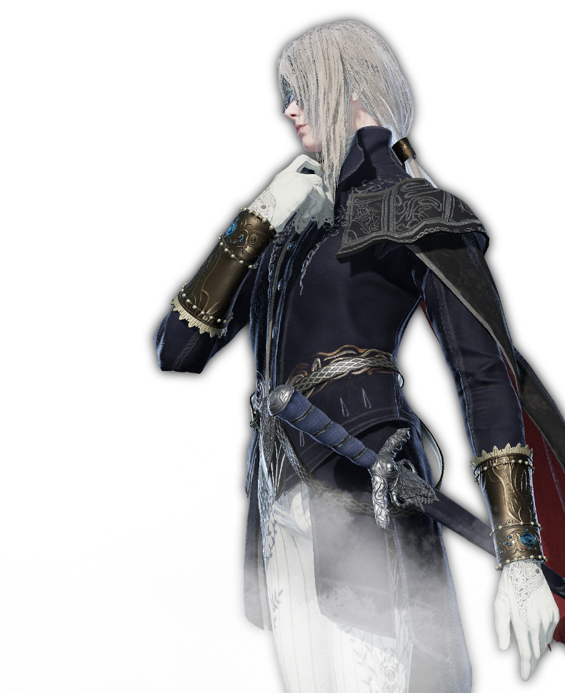 Duchess, a playable character in Elden Ring Nightreign, wearing a mysterious mask