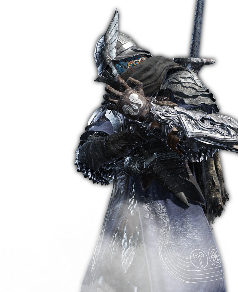 Wylder, a playable character in Elden Ring Nightreign, carrying his weapon