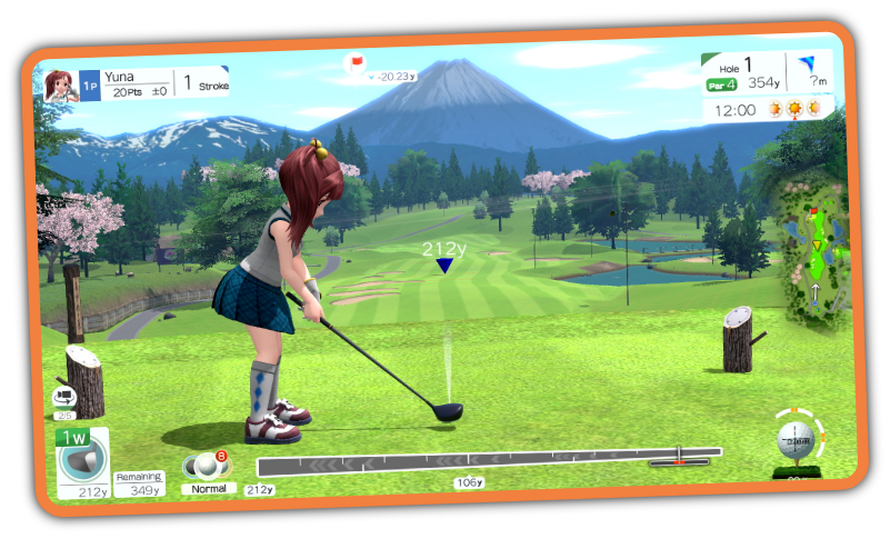 EVERYBODY’S GOLF HOT SHOTS Screenshot