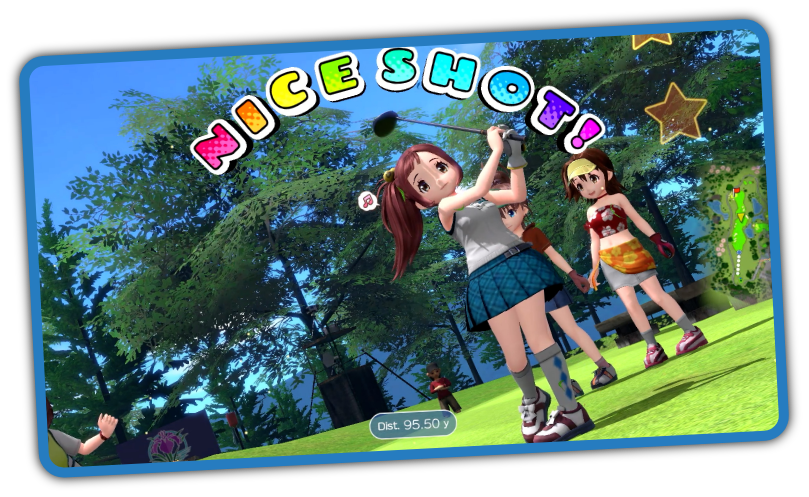 EVERYBODY’S GOLF HOT SHOTS Screenshot