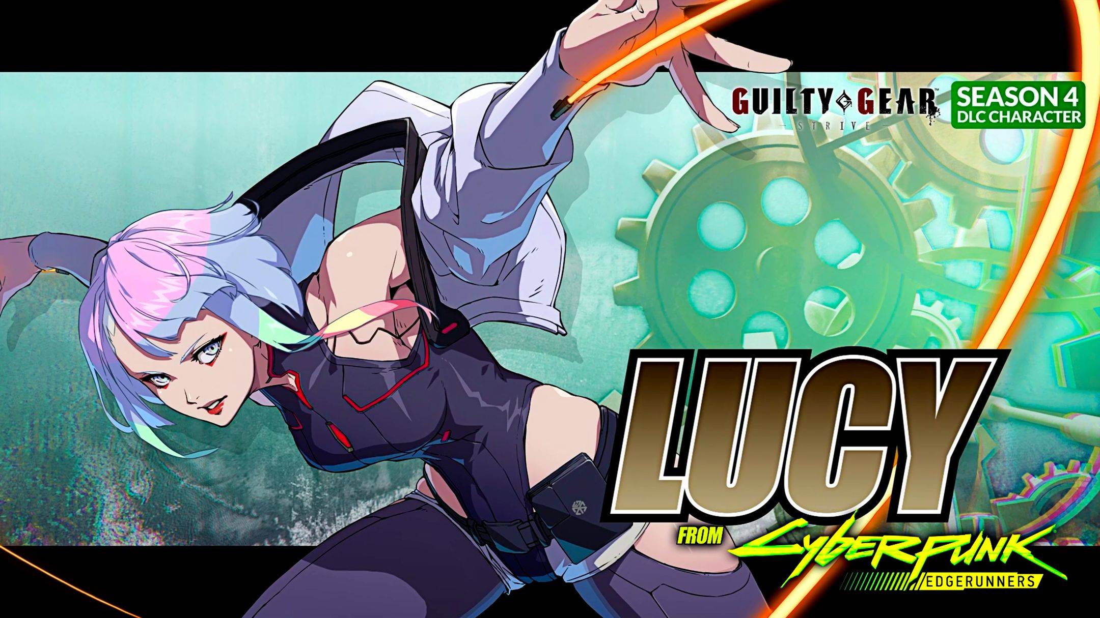 Lucy de Cyberpunk Edgerunners arrive dans Guilty Gear -Strive le 21 août !