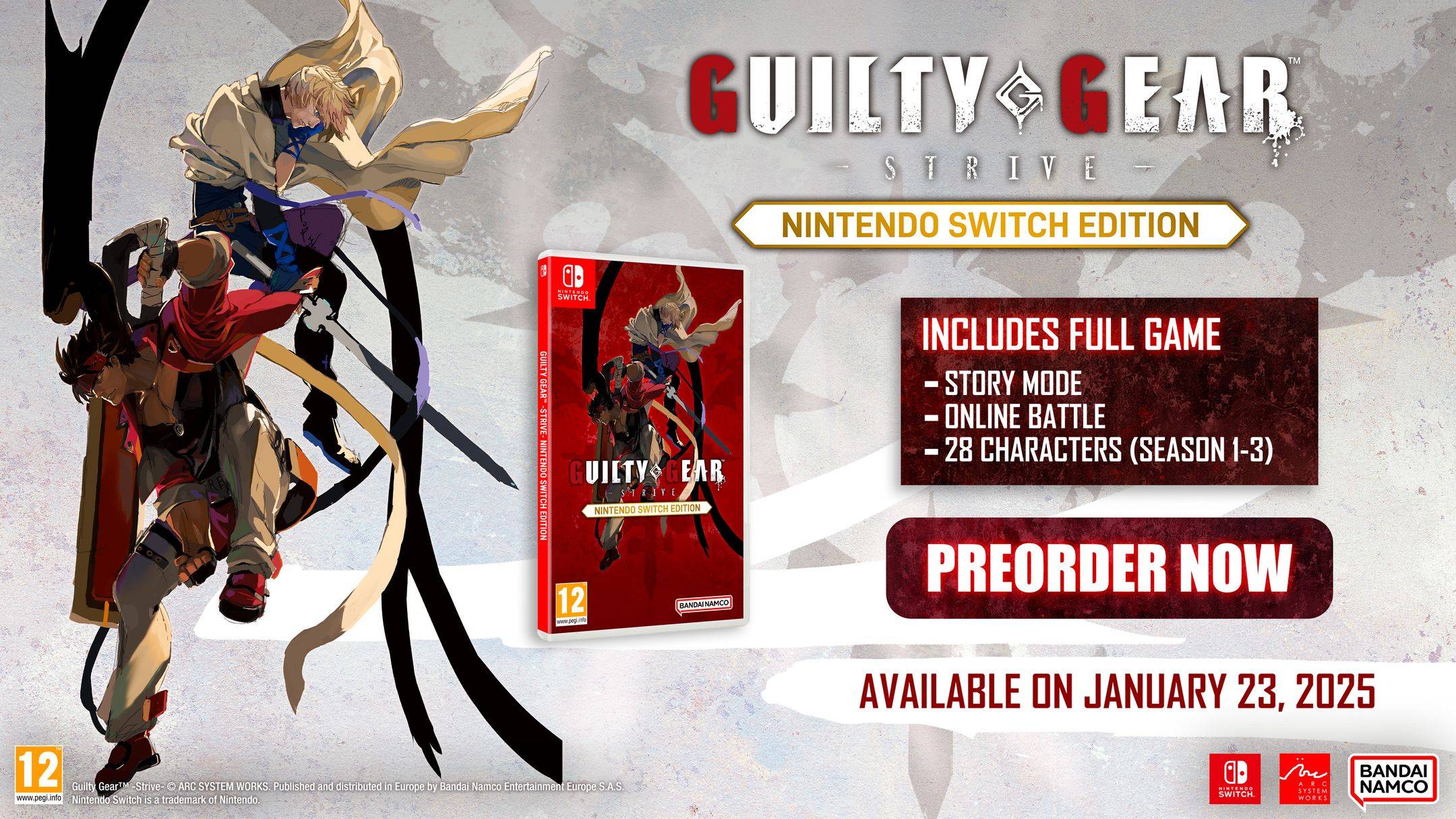 Guilty Gear -Strive- Nintendo Switch Edition
